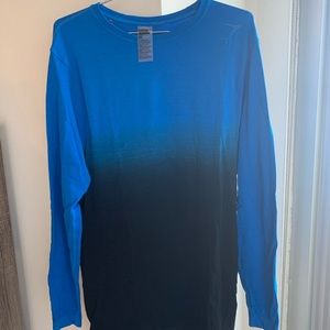 Men’s Gymshark Ombré Long Sleeve size L